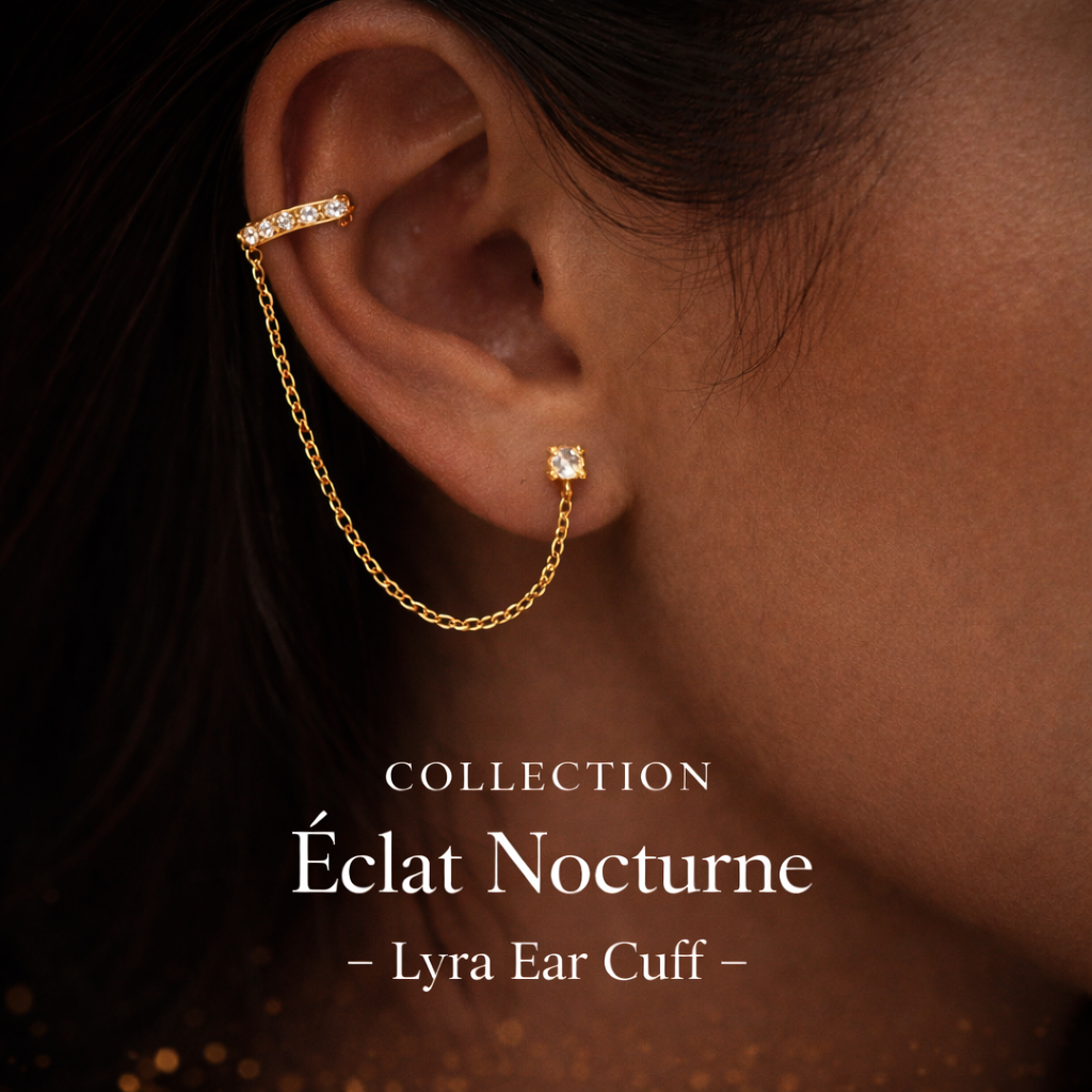 Éclat Nocturne — Lyra Earrings