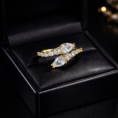 Éclat Nocturne – Luna Ring
