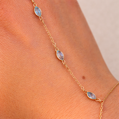 Éclat Nocturne - Selene Bracelet