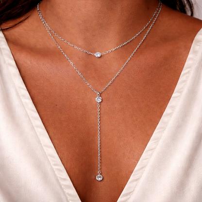 Éclat Nocturne – Stella Necklace