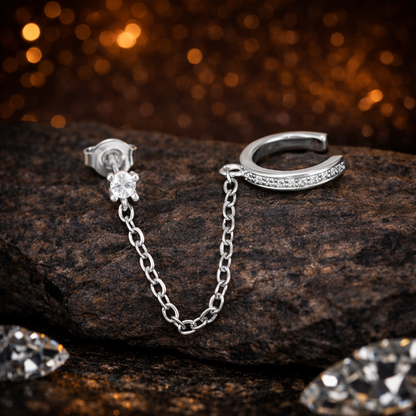 Éclat Nocturne — Lyra Earrings