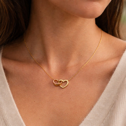 Coffret Rose Éternelle & Collier personnalisé