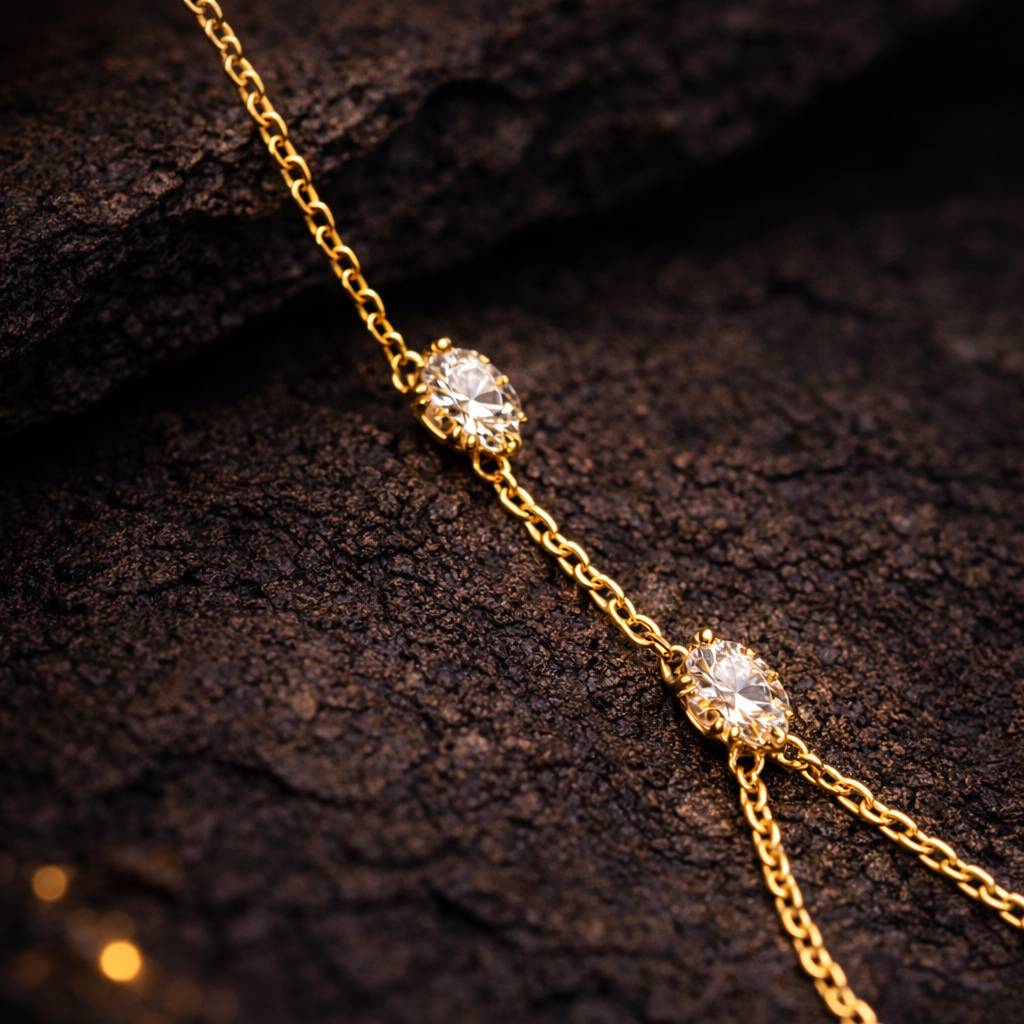 Éclat Nocturne - Selene Bracelet