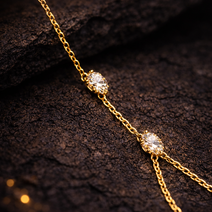 Éclat Nocturne - Selene Bracelet