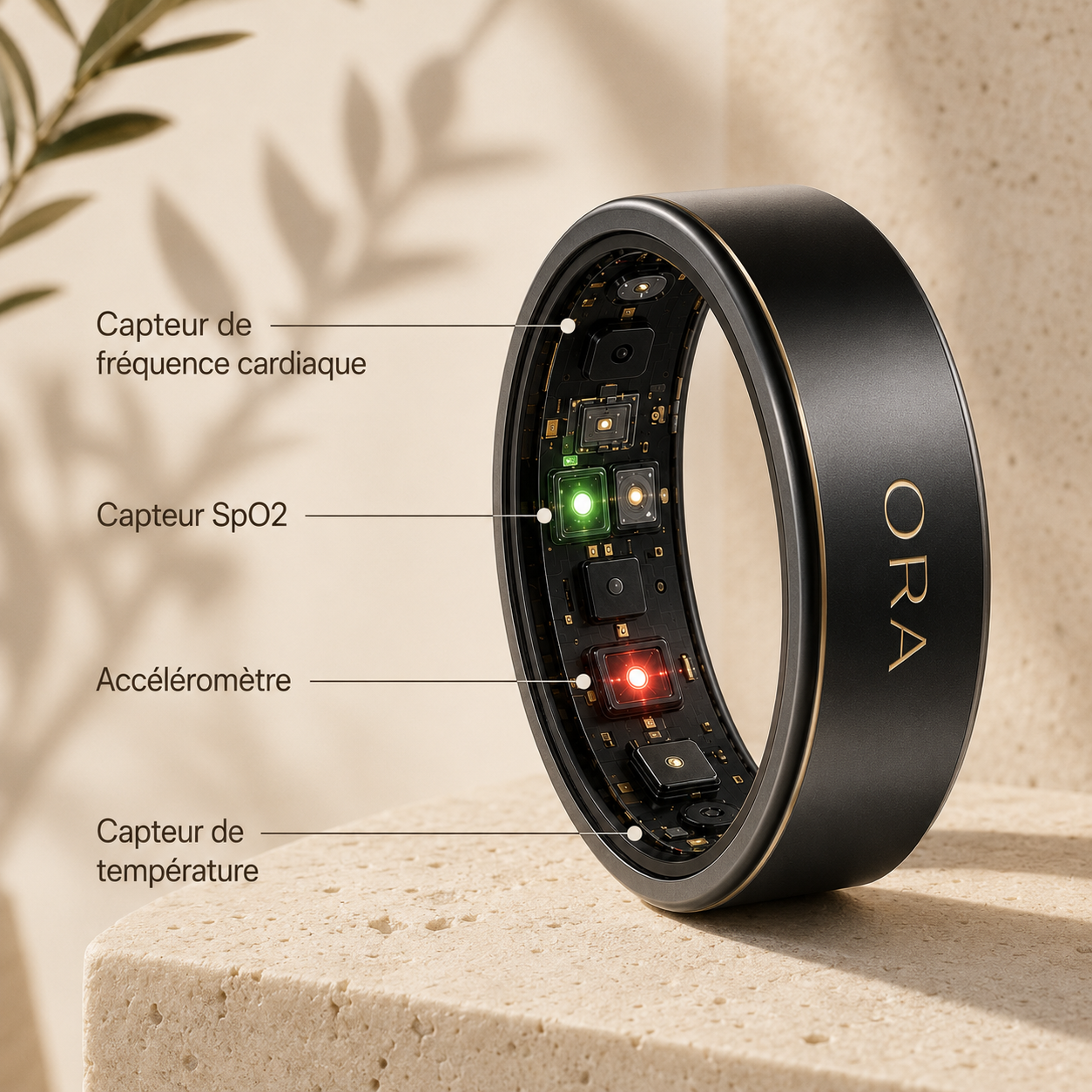 ORA Sense Ring — Votre santé, au bout des doigts