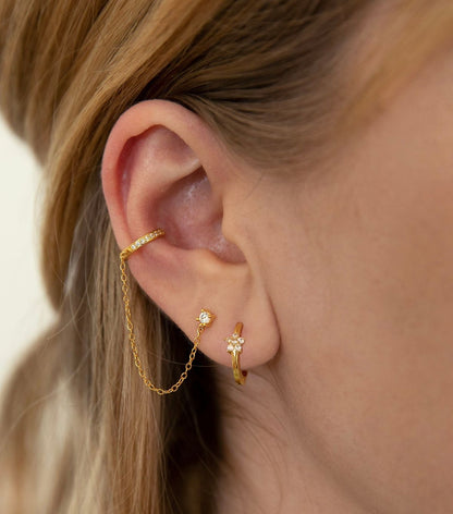 Éclat Nocturne — Lyra Earrings